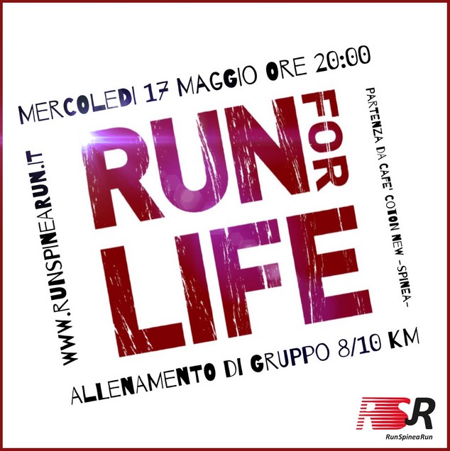 RunSpineaRun - RUN FOR LIFE 10 km 17_05_2017